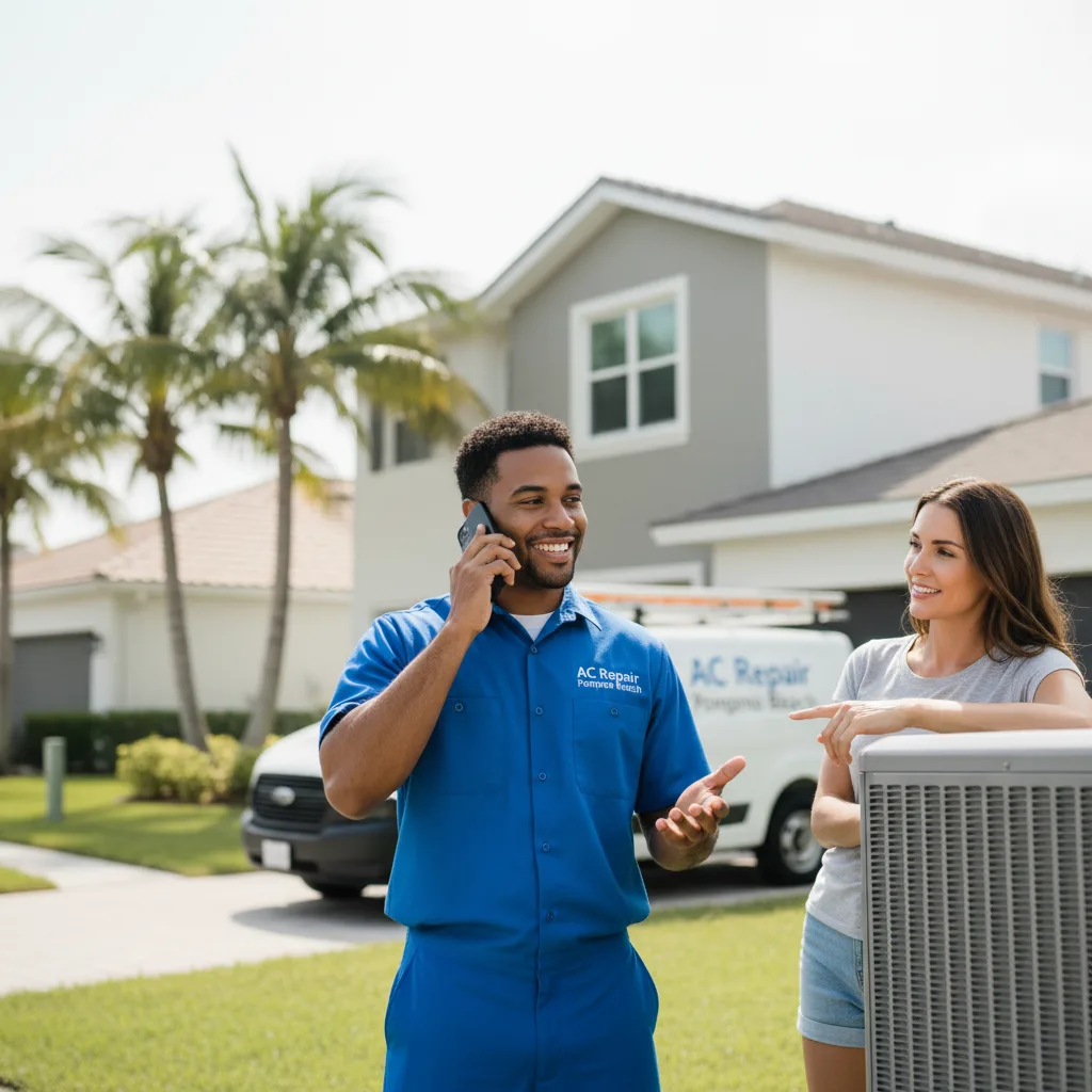 AC Repair Pompano Beach customer support in Pomfret